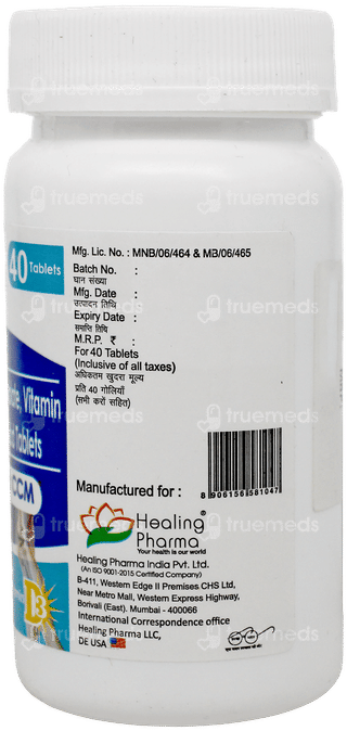 Healings Ccm Tablet 40